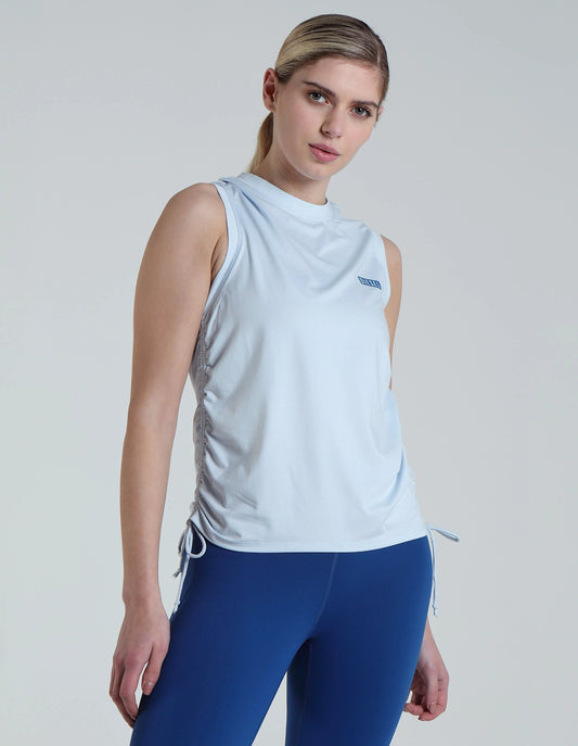 Elle Vest Top Blue