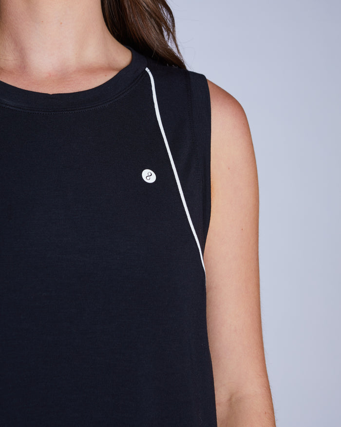 Zoe Vest Beetle Black