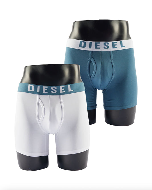 Quinlin Boxers Blue Pier/White