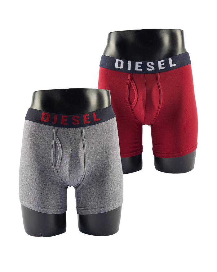 Quinlin Boxers Night Sky Stripe/Red