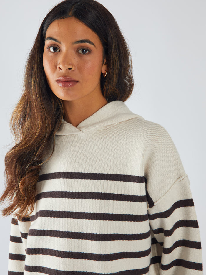 Meredith Knit Stone White