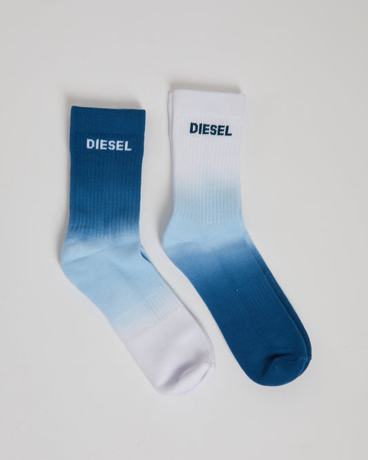 Tianna Socks Blue Dip Dye