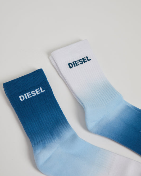 Tianna Socks Blue Dip Dye