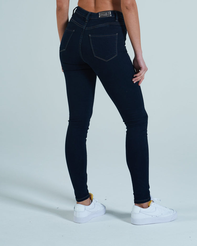 Beatrix High Waist Skinny Indigo