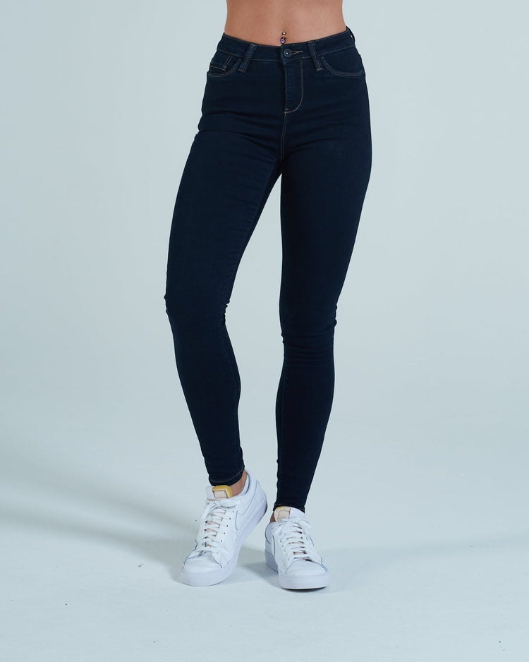 Beatrix High Waist Skinny Indigo