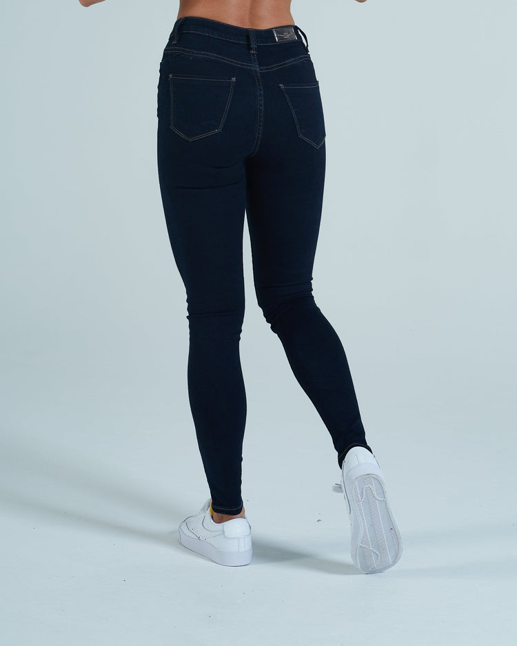 Beatrix High Waist Skinny Indigo