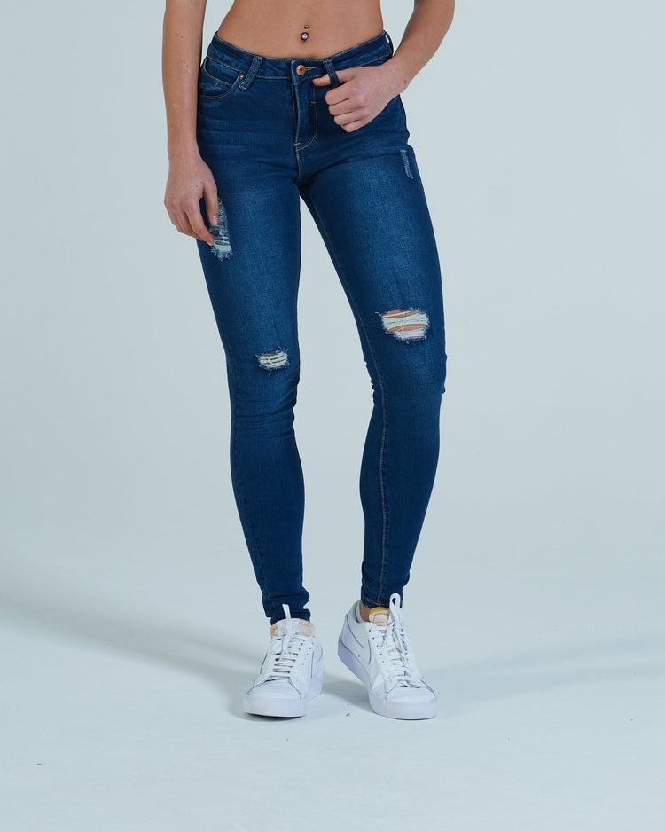 Carolina Classic Skinny Medium Blue