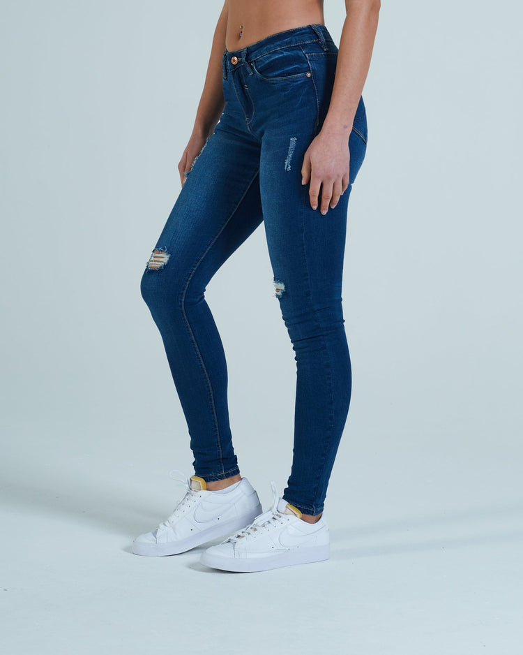 Carolina Classic Skinny Medium Blue