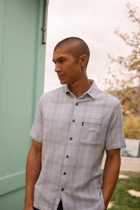 Raff SS Shirt Blue Check