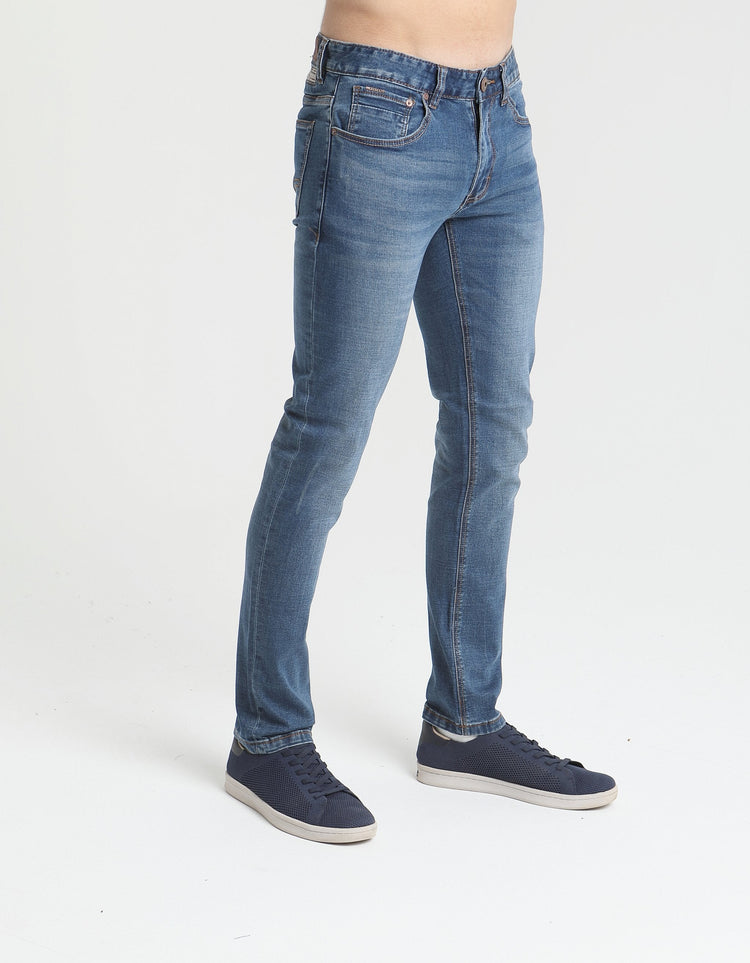 Miles Slim Blue Wash