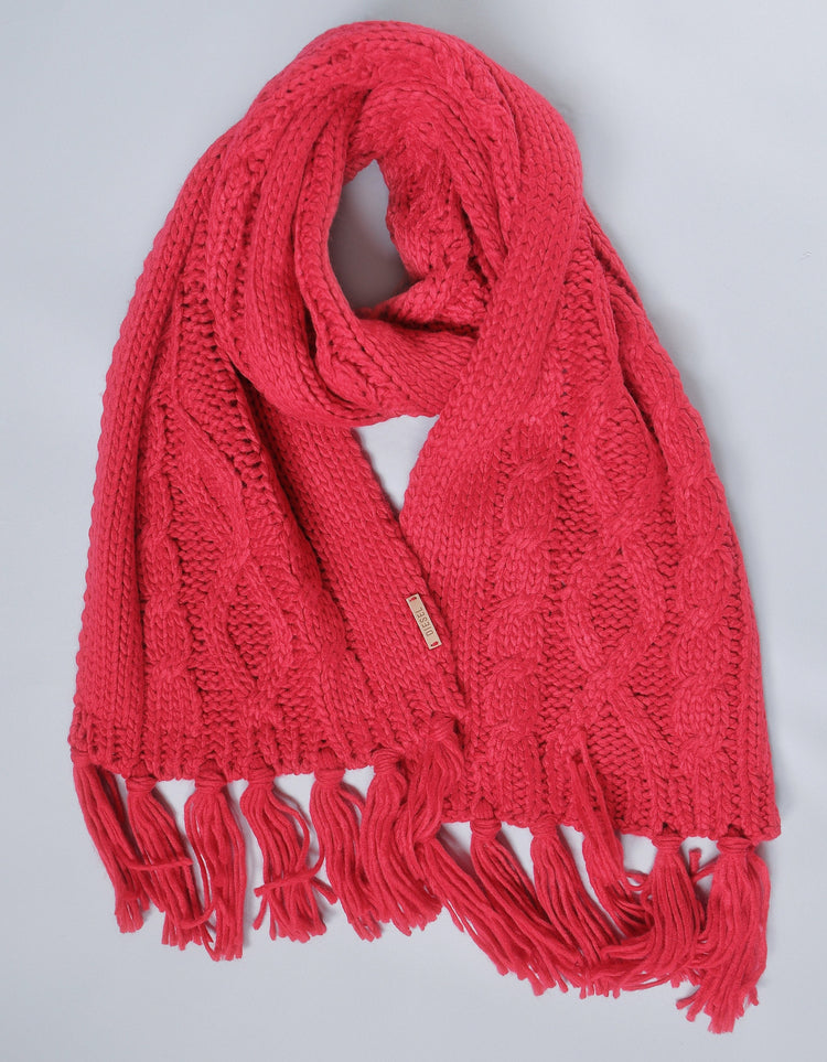 Evie Scarf Red