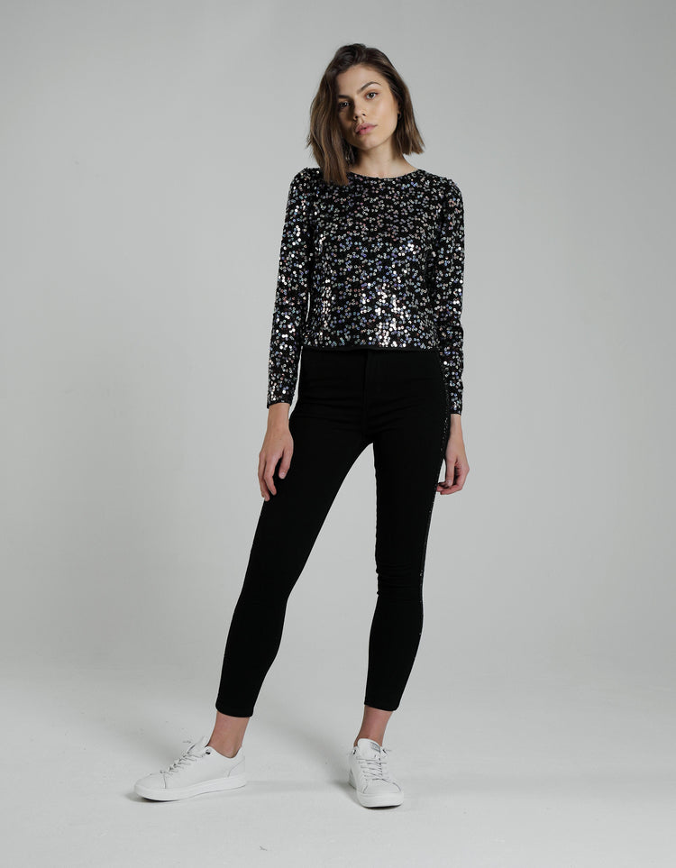 Suzie Sequin Top