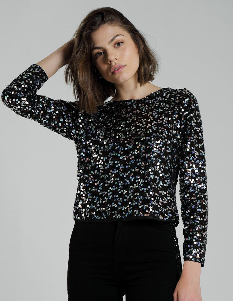 Suzie Sequin Top