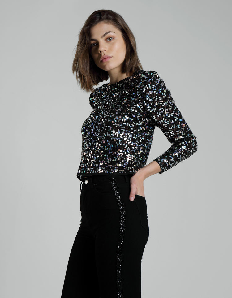 Suzie Sequin Top