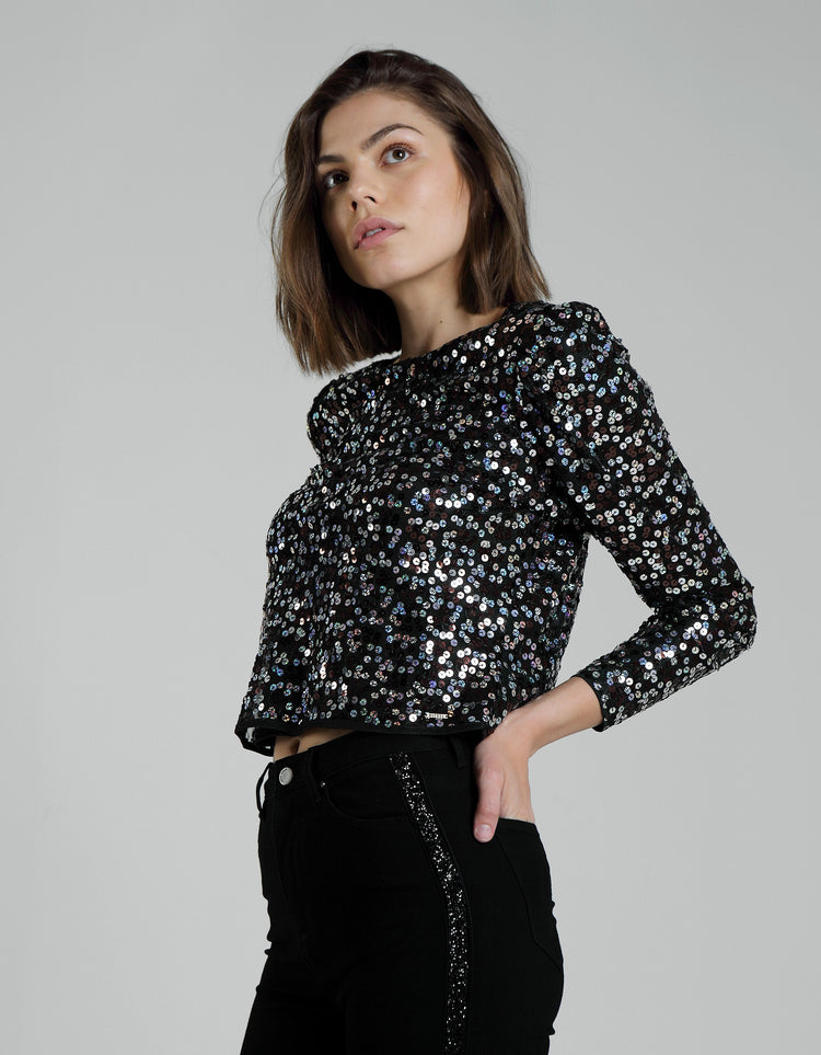 Suzie Sequin Top