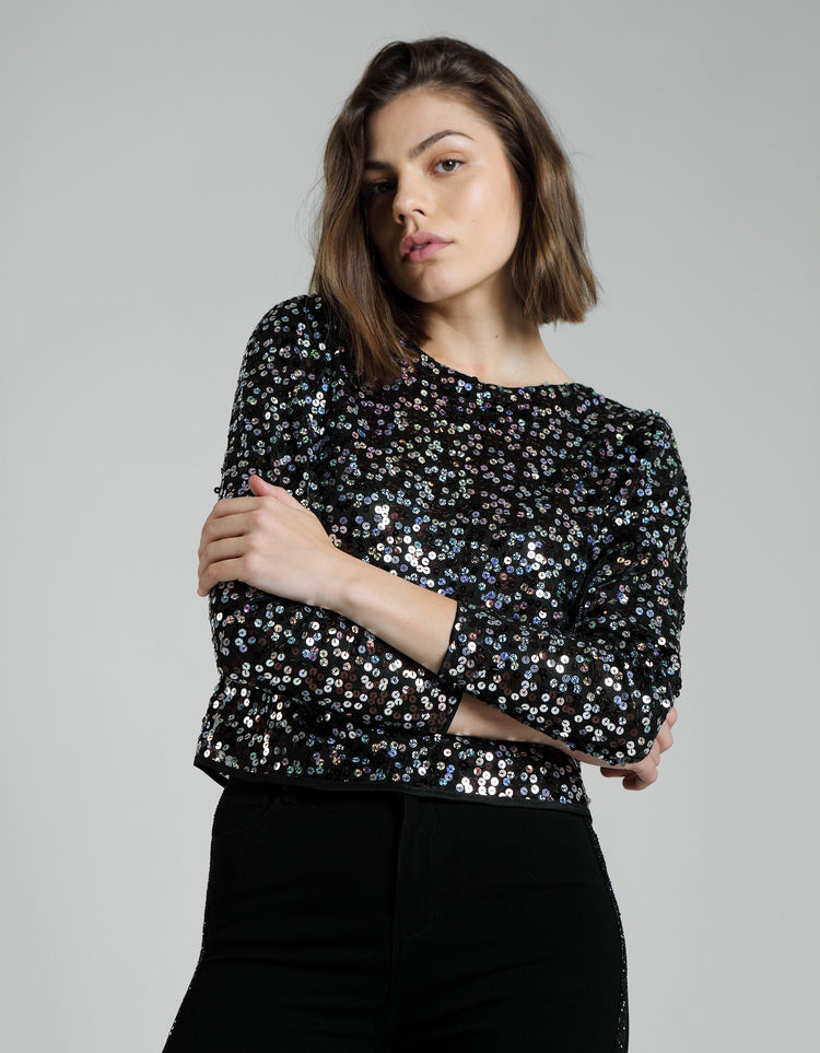 Suzie Sequin Top