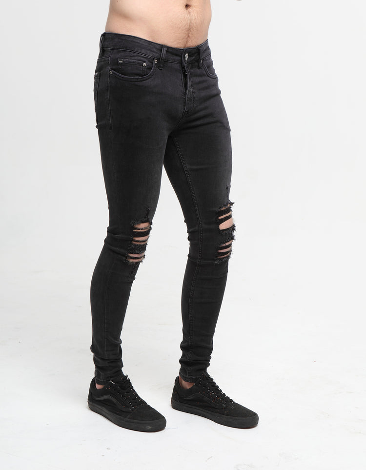 Jackson Super Skinny Washed Black