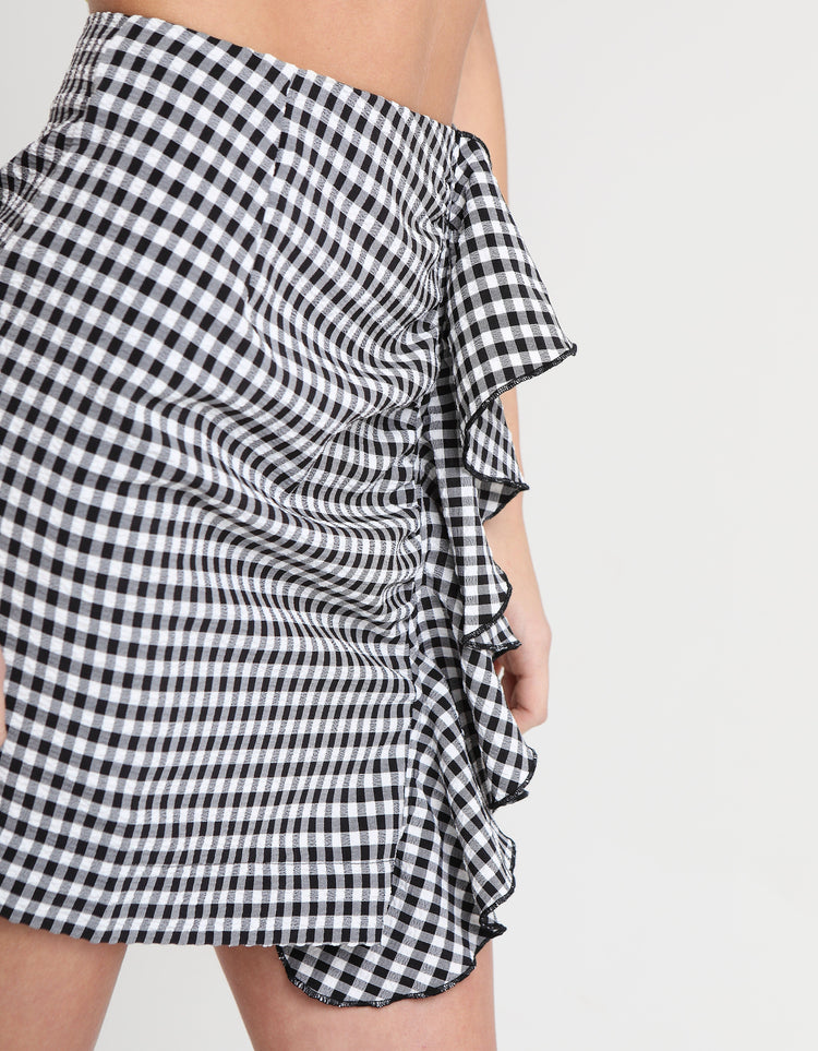 SILVIA SKIRT GINGHAM