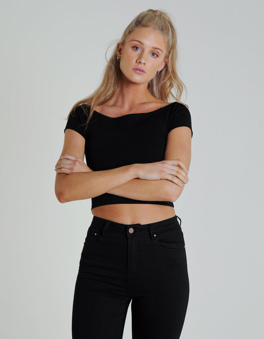 Olivia Top Black