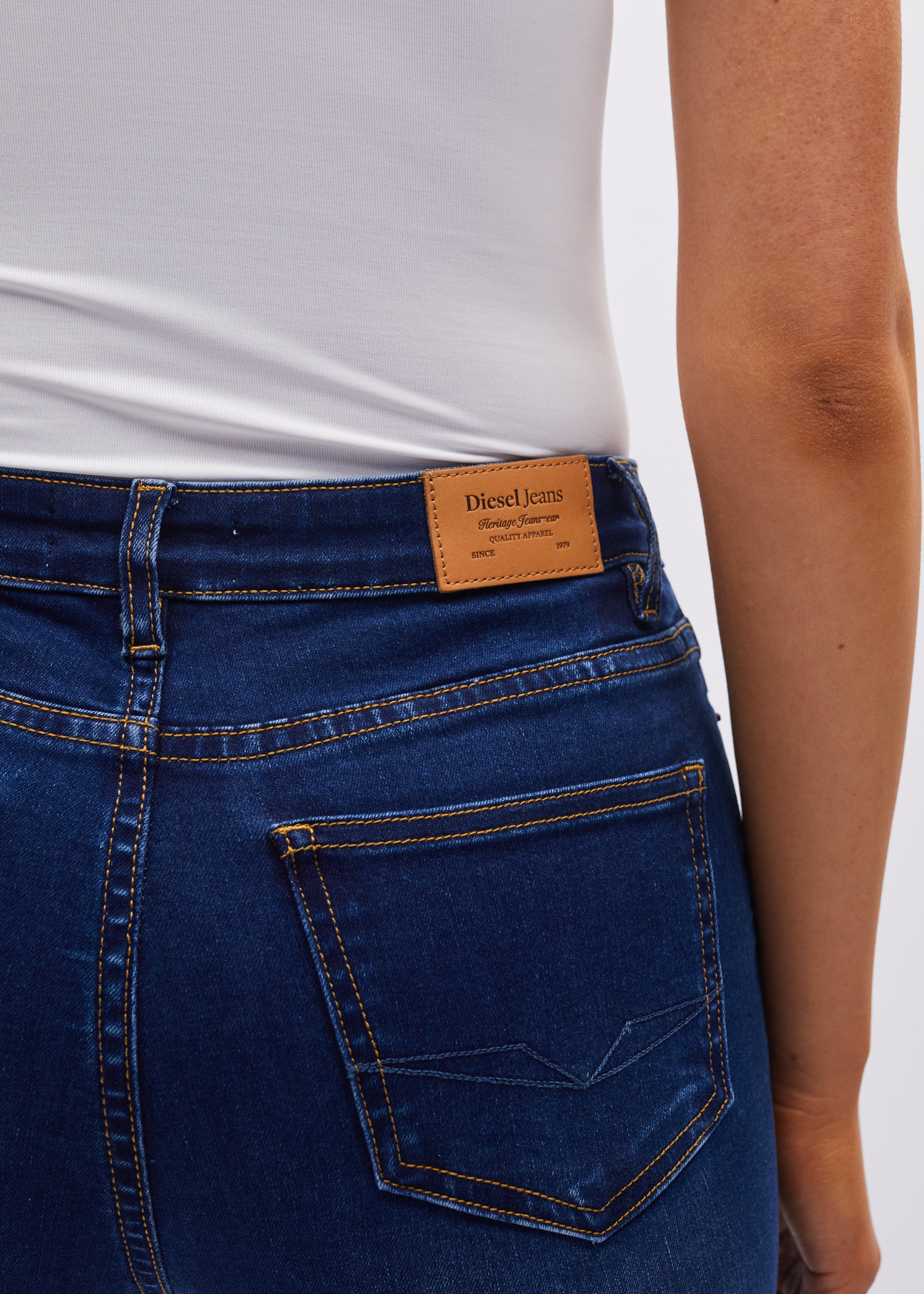 Gina Hr Bootleg Medium Blue Wash — Diesel.ie