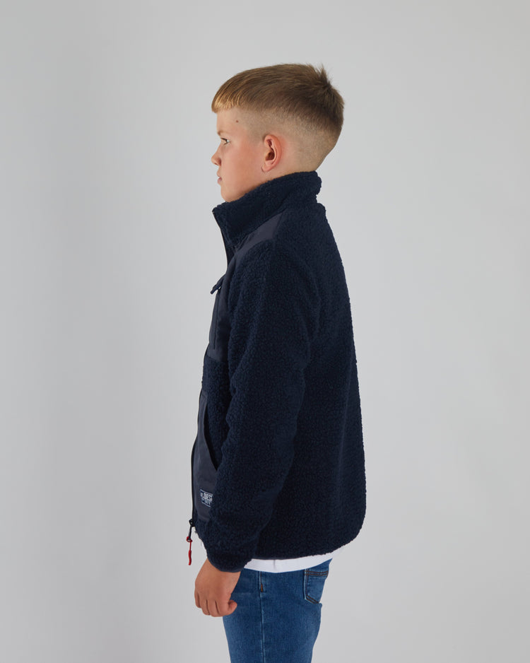 Harper Borg Fleece Navy