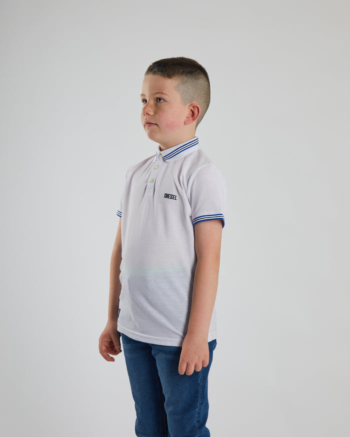 Lee Pique Polo White