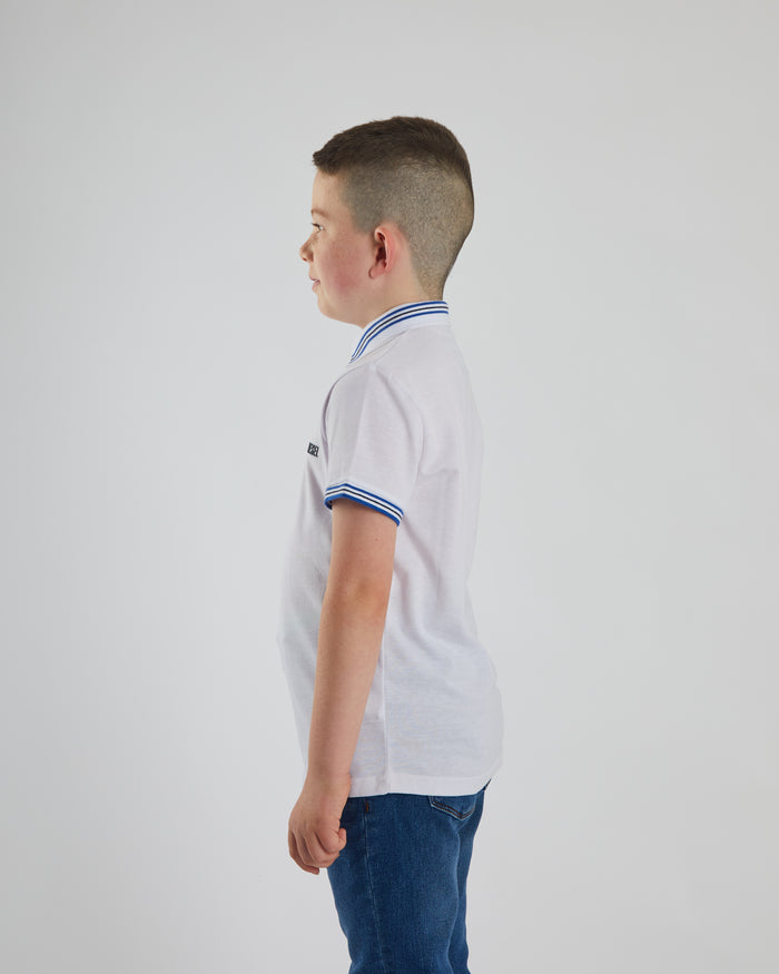 Lee Pique Polo White