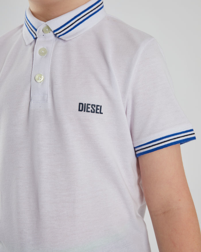 Lee Pique Polo White