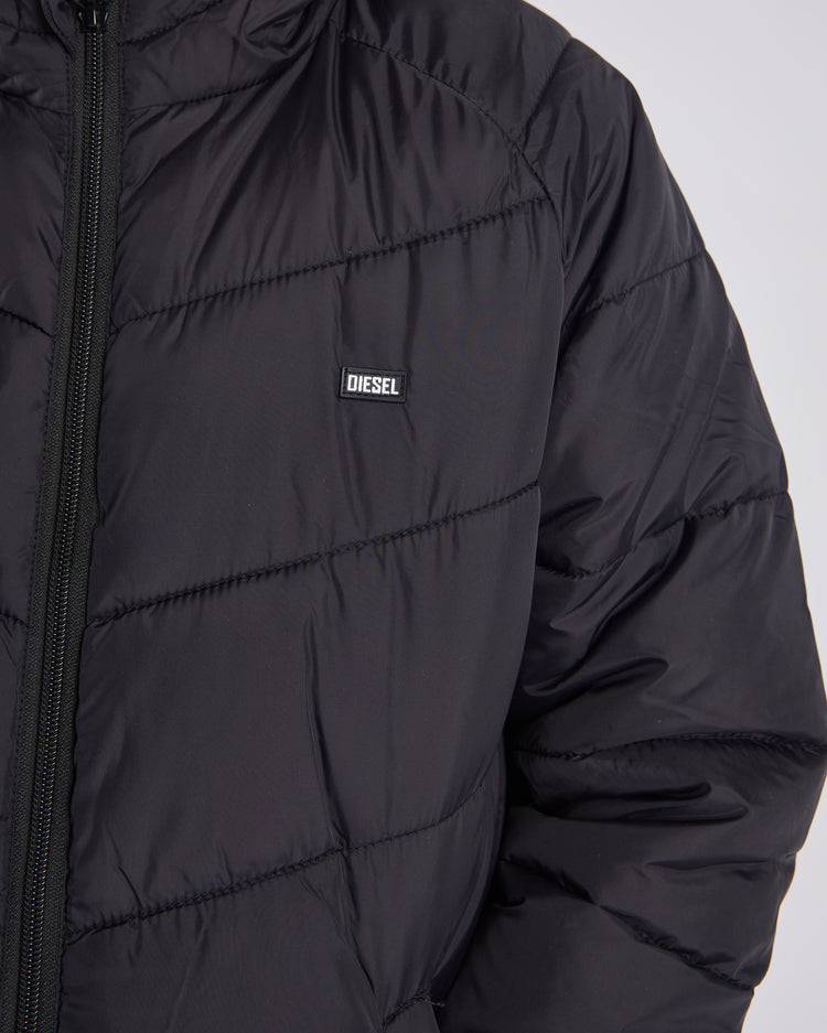 Leo Padded Jacket Black