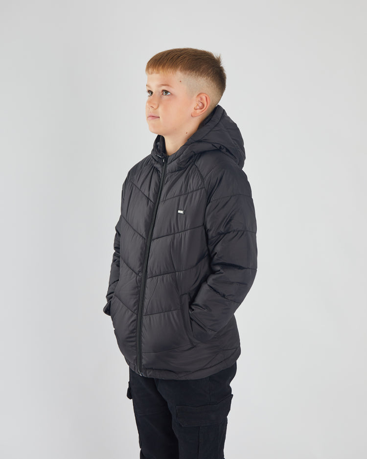 Leo Padded Jacket Black