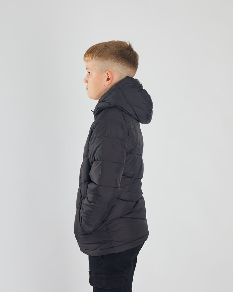 Leo Padded Jacket Black