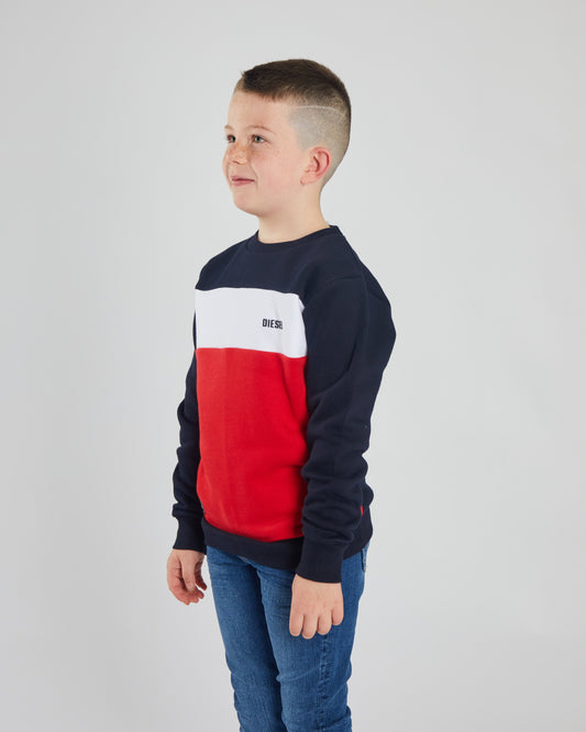 Mack Sweater Navy / Red