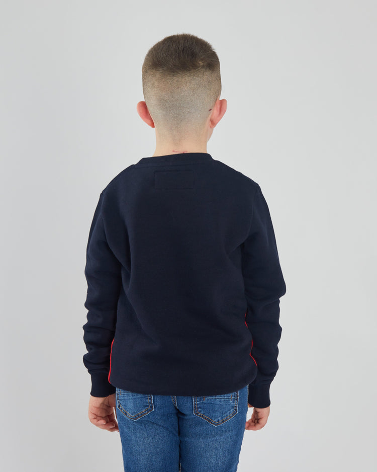 Mack Sweater Navy / Red