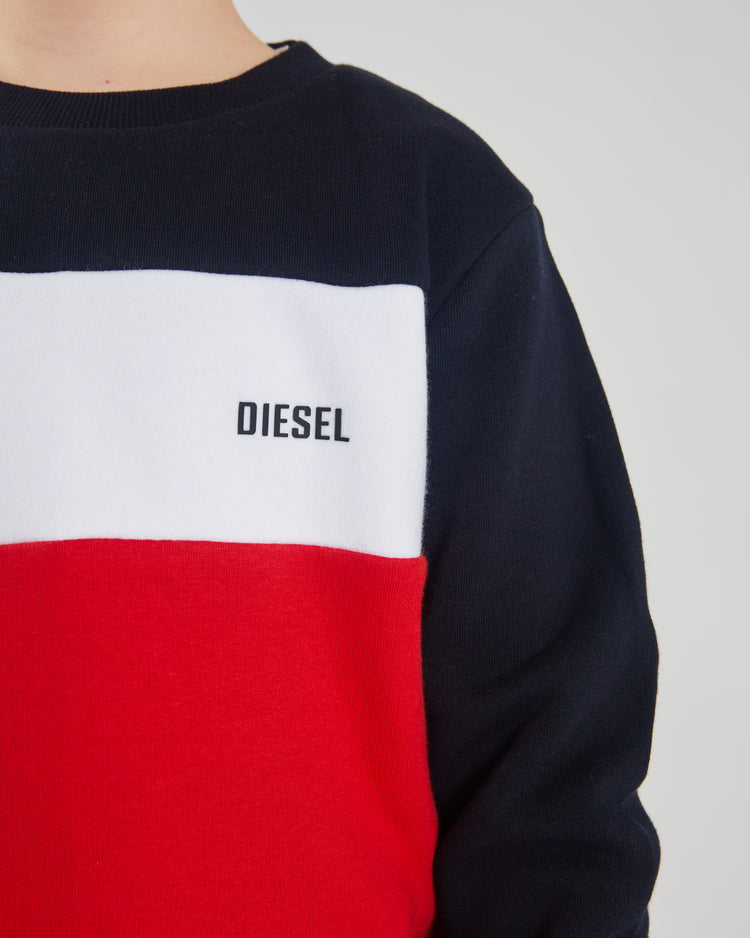 Mack Sweater Navy / Red