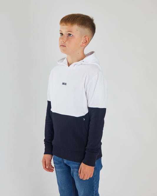 Niall Hoodie White / Navy