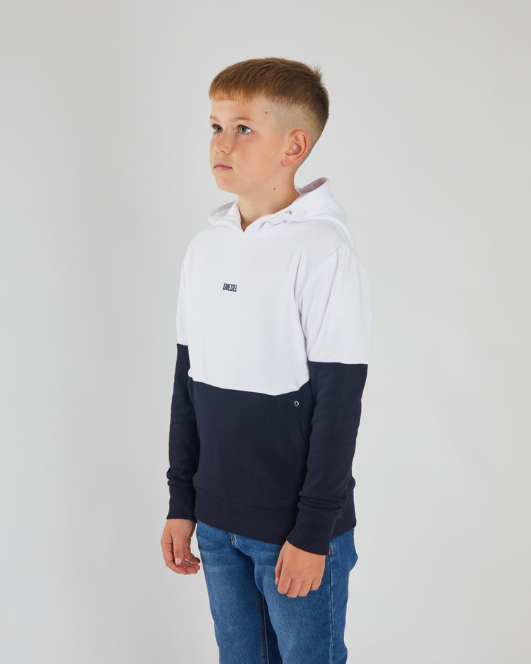 Niall Hoodie White / Navy