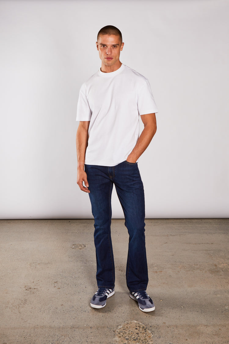 Nikolai Classic Bootcut Washed Indigo