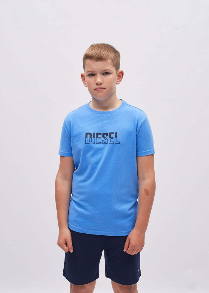 Lundy Tee Cornflour Blue