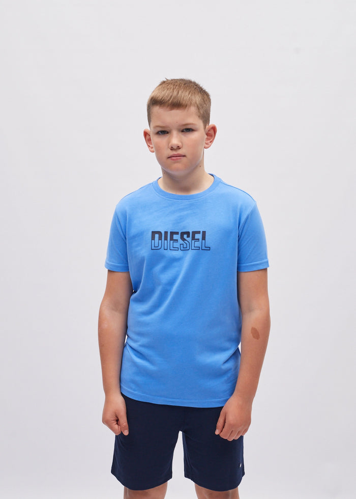 Lundy Tee Cornflour Blue