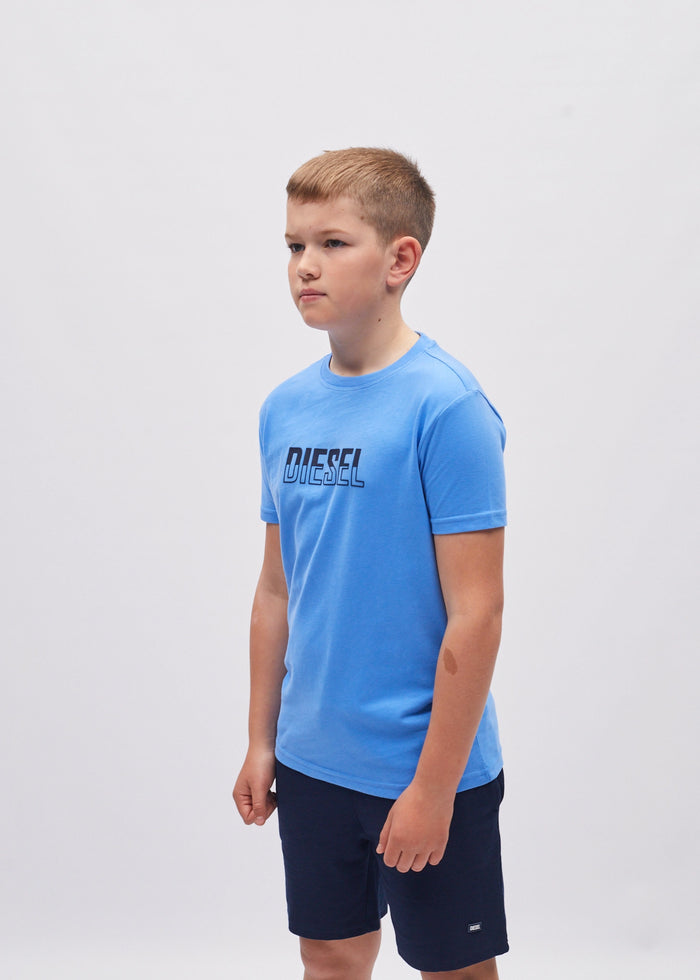 Lundy Tee Cornflour Blue