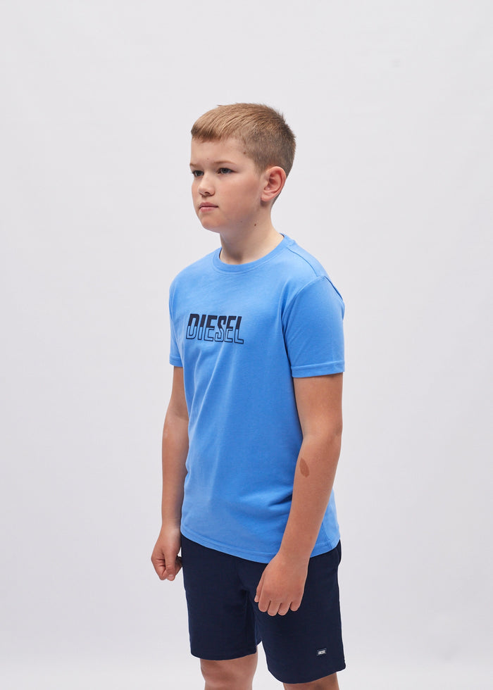 Lundy Tee Cornflour Blue