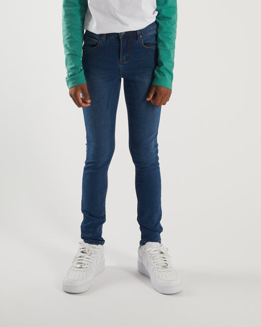 Osmand Skinny Knitted Jean Mid Wash