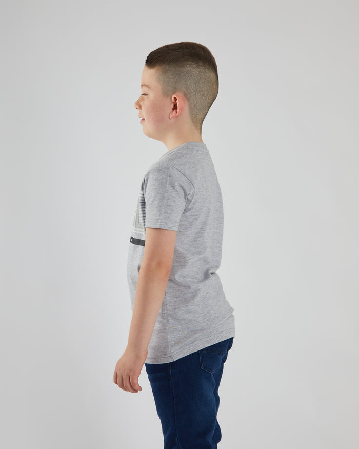 Tiver Tee Light Marl Grey
