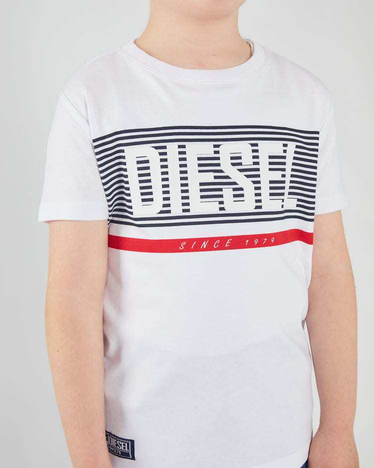 Tiver Tee White / Red