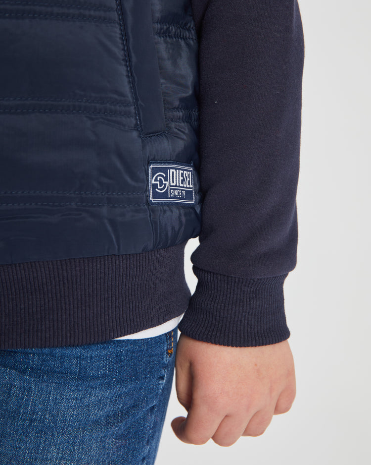 Todd Hybrid Jacket Navy