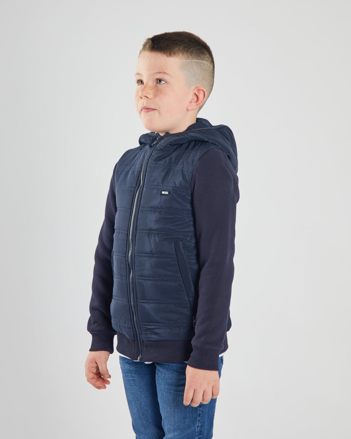 Todd Hybrid Jacket Navy