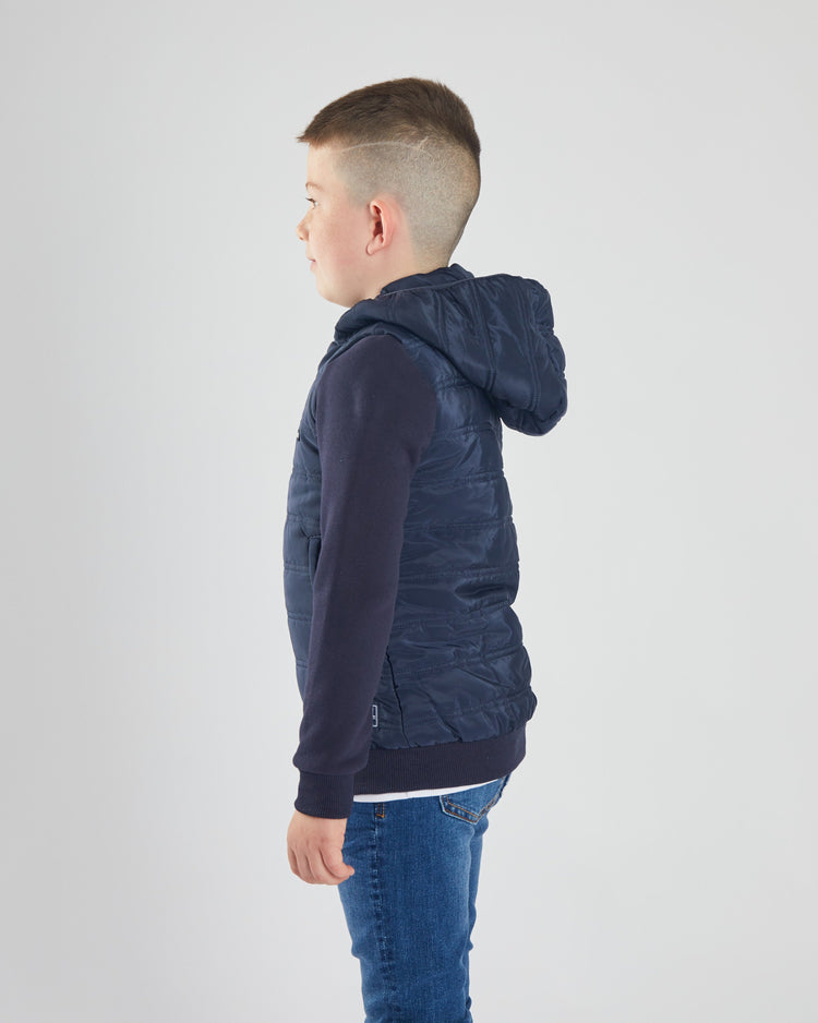 Todd Hybrid Jacket Navy