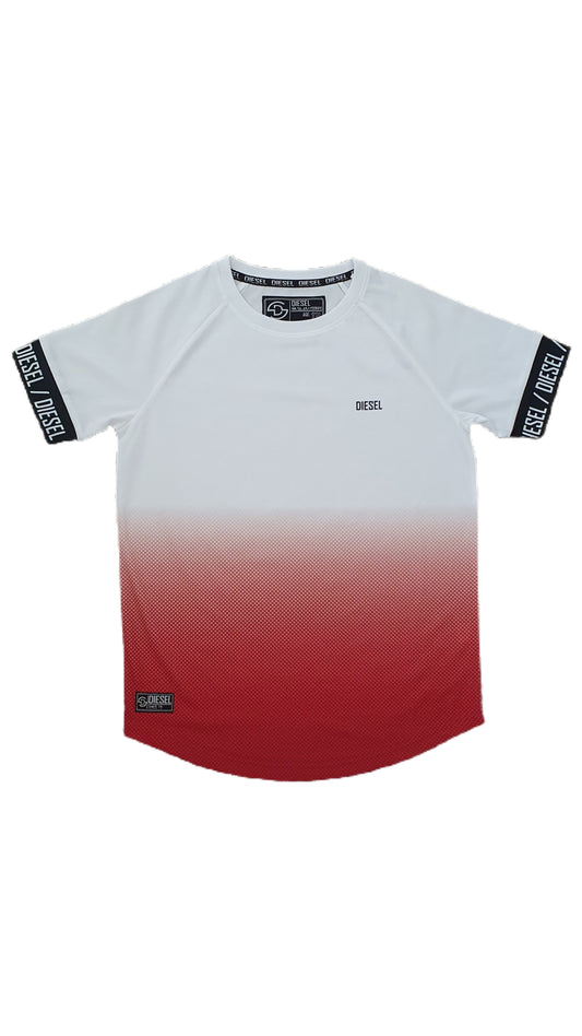 Fane Tee Red/White