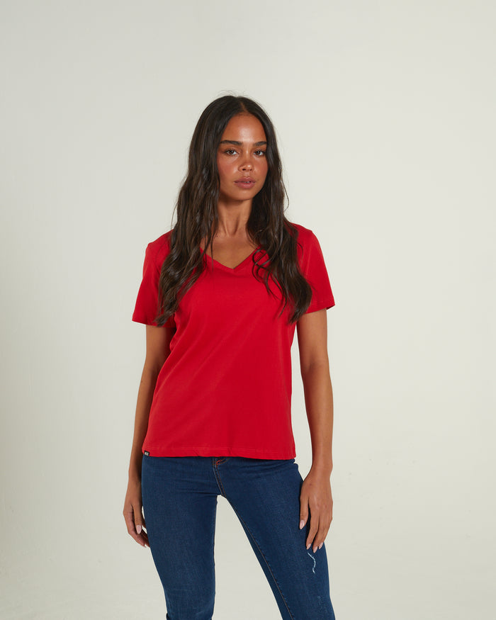 Ada Basic Tee True Red