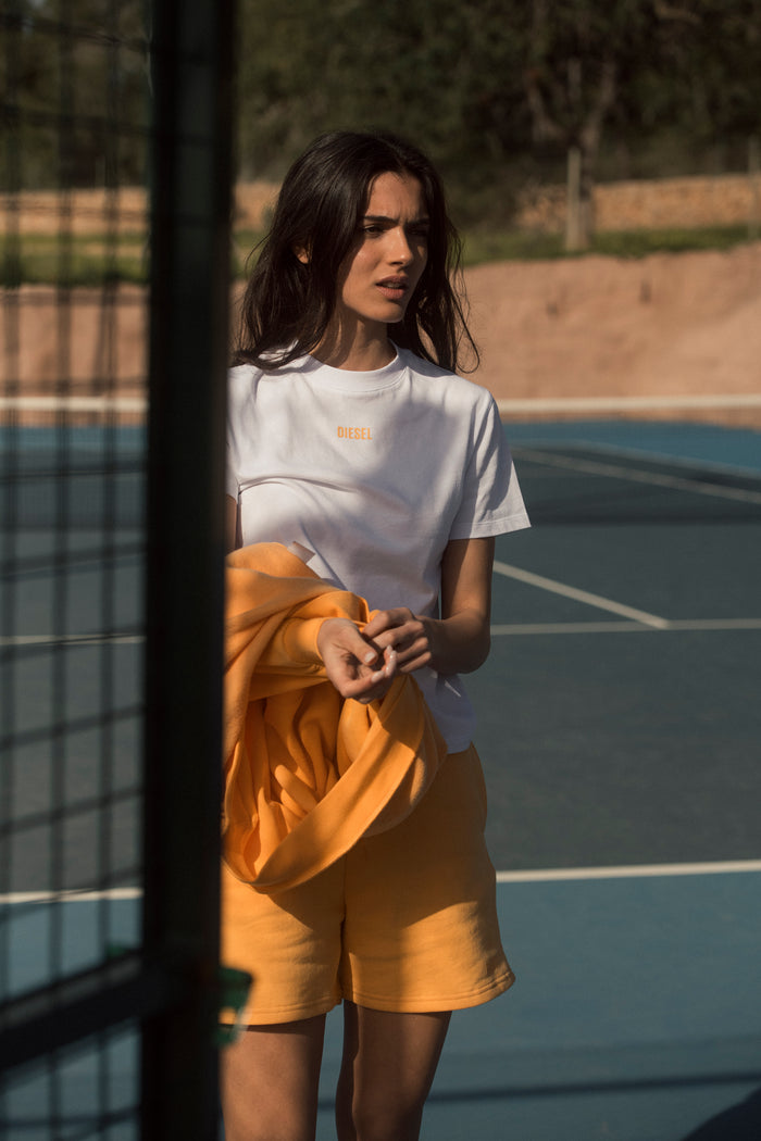 Summer Boxy T-Shirt Optic White